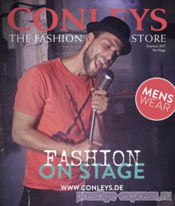 Каталог Conleys Fashion On Stage лето 2017 - стильная мужская одежда модных европейских брендов.