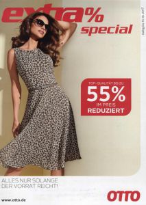 Каталог Otto Extra %% Special осень 2017 - распродажа летних брендовых коллекций одежды по скидке до 55%