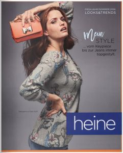Каталог Heine Looks&trends весна-лето 2018 - яркая одежда, обувь, сумки и аксессуары в стиле кэжуал для современных женщин