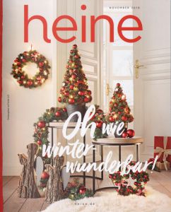 Каталог Heine Oh Wie Winter Looks осень/зима 2018/19 — рождественские товары и женская одежда для холодного времени года
