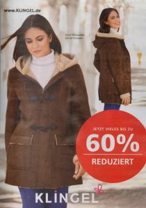 Каталог Klingel Sale 60% осень/зима 2018/ 19 — хорошие скидки на теплую одежду, обувь и украшения