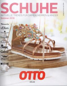 Каталог Otto Schuhe лето 2018 - европейская обувь для стильного лета: сандалии, шлепанцы, мокасины, кеды, балетки и т.д.