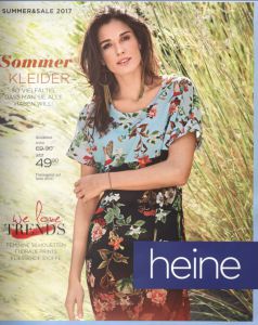 Каталог Heine Trends Summer&Sale лето 2017-одежда из Германии по приемлемой цене для современной женщины.