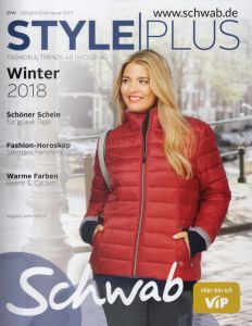 Каталог Schwab Style Plus осень/зима 2018/19 — мода в больших размерах для стильного внешнего вида