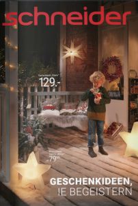 Каталог Schneider Geschenkideen зима 2017-2018 - рождественские сладости, новогодний декор и прочие товары для дома и офиса по низкой цене.