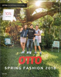 Каталог Otto Spring Fashion весна 2018 - молодежная одежда для женщин и мужчин Tom Tailor, HILFIGER DENIM, LEVI`S, ADIDAS, Buffalo и т.д.