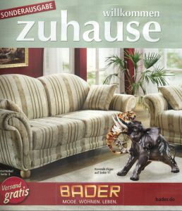 Каталог Bader Zuhause осень-зима 2017 - высококачественная мягкая и каркасная мебель из Германии по доступной цене