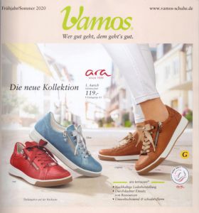 Каталог Vamos весна/лето 2020 — удобная обувь в привлекательных вариантах