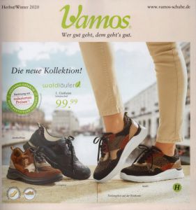 Каталог Vamos осень/зима 2020/2021 — здоровая обувь для обычной и деформированной стопы