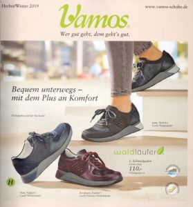 Каталог Vamos осень/зима 2019/2020 — ортопедическая обувь и стельки для женщин и мужчин