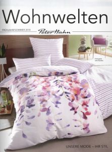 Каталог Peter Hahn Wohnwelten весна 2018 - люксовый домашний текстиль и товары для интерьера