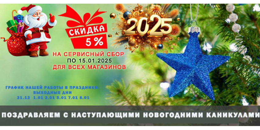 С новым 2025 годом!
